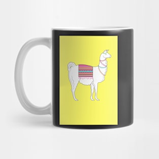 Llama ( Yellow Version ) Mug